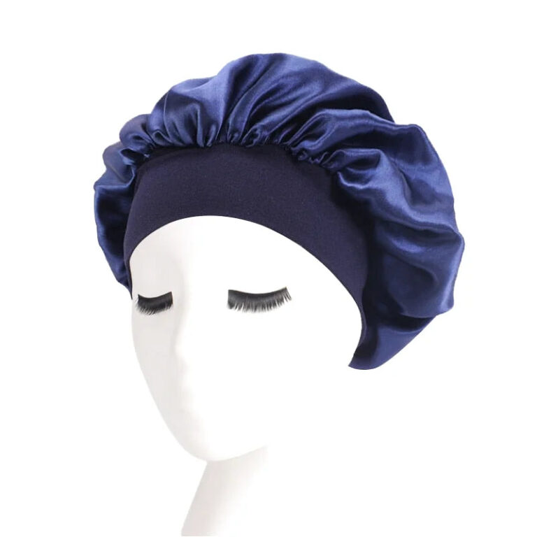 Bonnet De Nuit 100% Soie 19 Momme – Protection Cheveux Brillance & Anti-Fourches