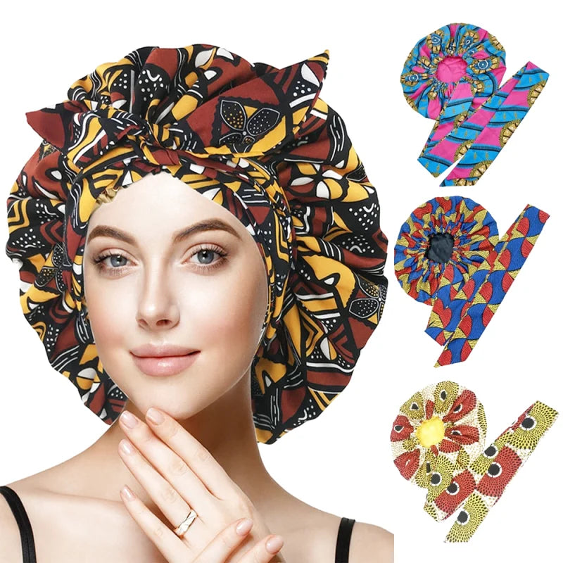 Lot De 3 Bonnets De Nuit En Satin Pour Enfants – Motifs Licorne & Colorés – Anti-frottement & Confortables – Pour Cheveux Bouclés Ou Longs